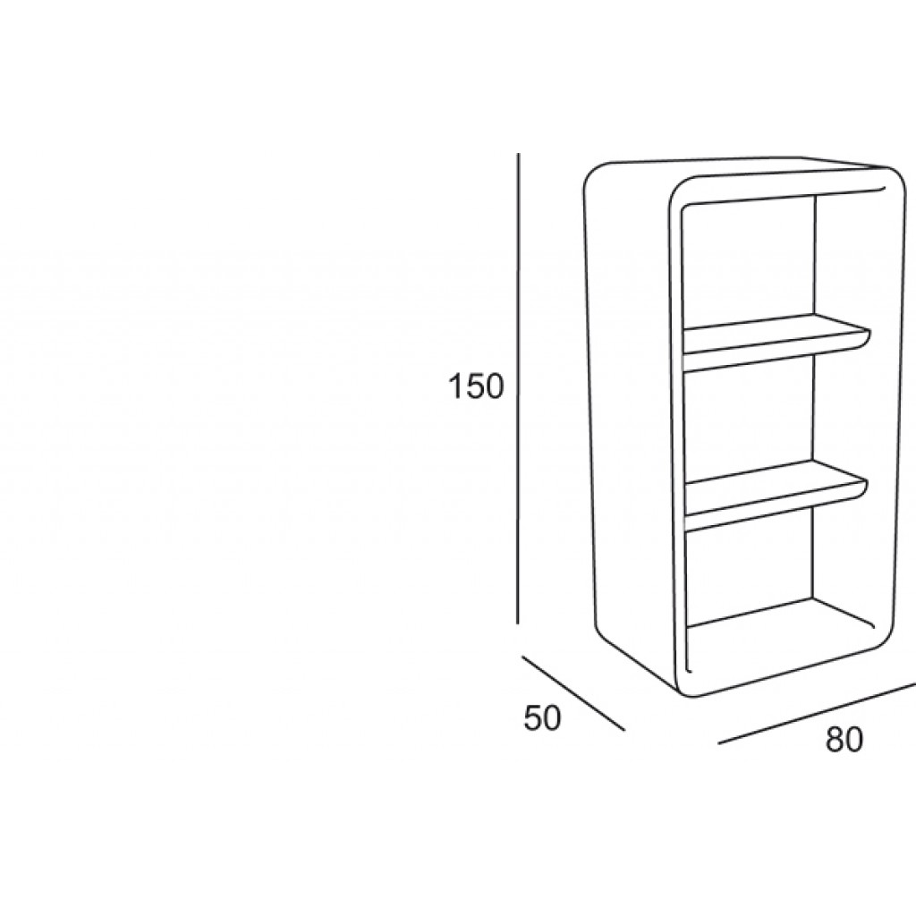 Spatiu depozitare din polietilena Bartolomeo Display - Nuovo Design